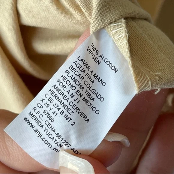 Ladies new tags Anji coke ion linen style dress‎ - Picture 3 of 7